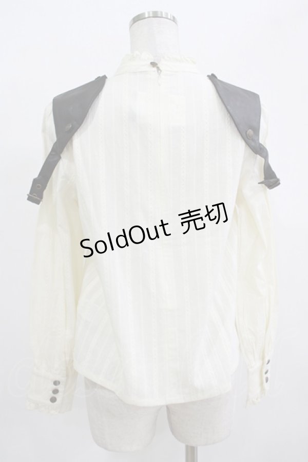 画像3: Amavel / 機械仕掛けの蒸気船ブラウス Free 生成り H-25-12-12-1052-CA-BL-NS-ZH (3)