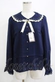 画像1: Amavel / Starry Marche パフスリーブ ブラウス Free ネイビー H-25-12-12-1056-CA-BL-NS-ZH (1)