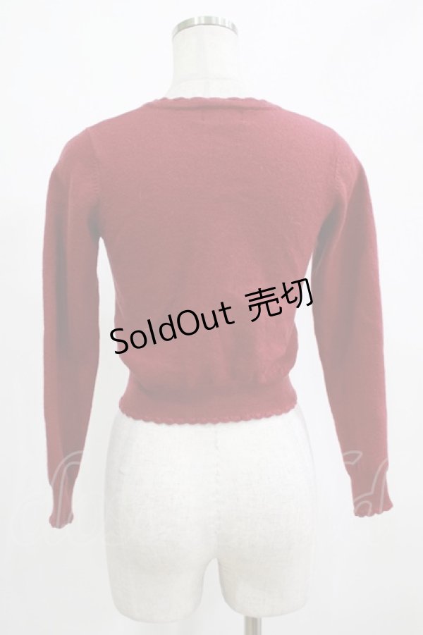 画像3: BABY,THE STARS SHINE BRIGHT / 天国の鍵カーディガン Free ワイン H-25-12-12-1064-BA-TO-NS-ZH (3)