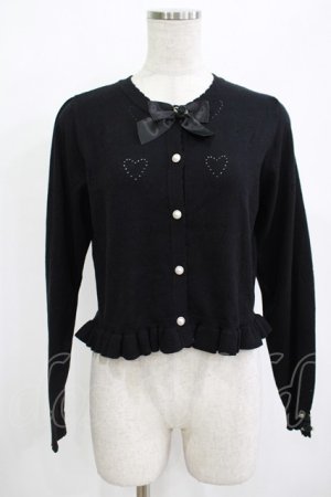 画像: m petit by misako / TT*AOKリボンツキCD S ブラック H-25-12-12-1065-LO-TO-NS-ZH