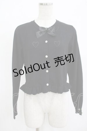 画像: m petit by misako / TT*AOKリボンツキCD S ブラック H-25-12-12-1065-LO-TO-NS-ZH