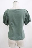 画像3: an another angelus / コルセットパフスリーブT Free GREEN H-25-12-12-1069-CA-TO-NS-ZH (3)