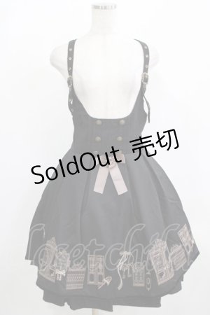 画像: Amavel / 不思議の扉ジャンパースカート Free ブラック H-25-12-12-1012-CA-OP-NS-ZH