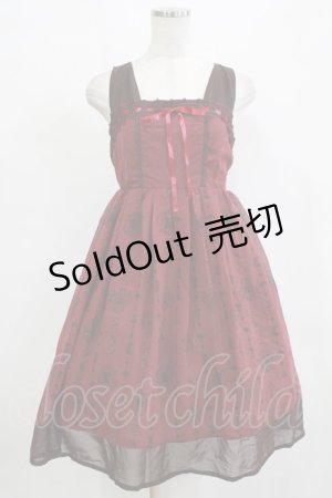 画像: axes femme POETIQUE / 不思議の国のアリスワンピース M ボルドー H-25-12-12-1021-AX-OP-NS-ZH