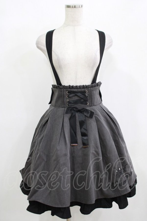 画像1: Amavel / Wonder Kitten サススカート Free ブラック H-25-12-12-1026-CA-SK-NS-ZH (1)