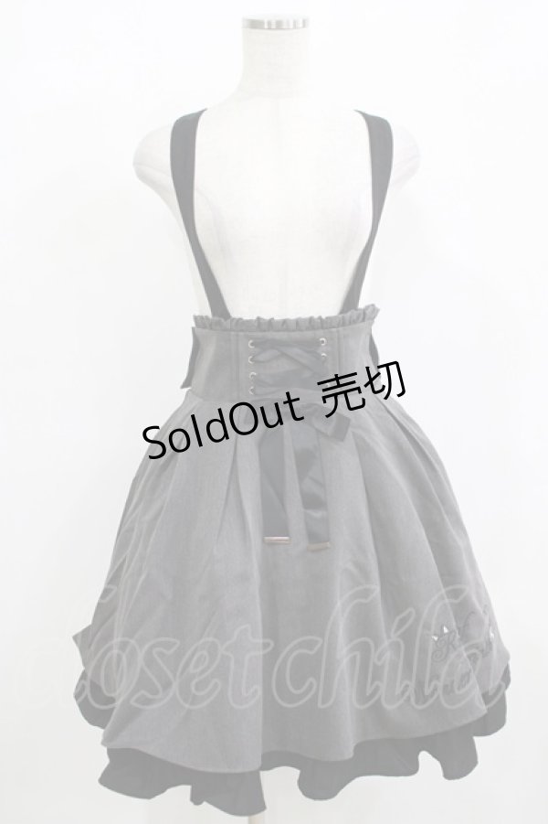 画像1: Amavel / Wonder Kitten サススカート Free ブラック H-25-12-12-1026-CA-SK-NS-ZH (1)