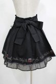 画像3: Amavel / Cherry Ribbonスカート Free ブラック H-25-12-12-1027-CA-SK-NS-ZH (3)