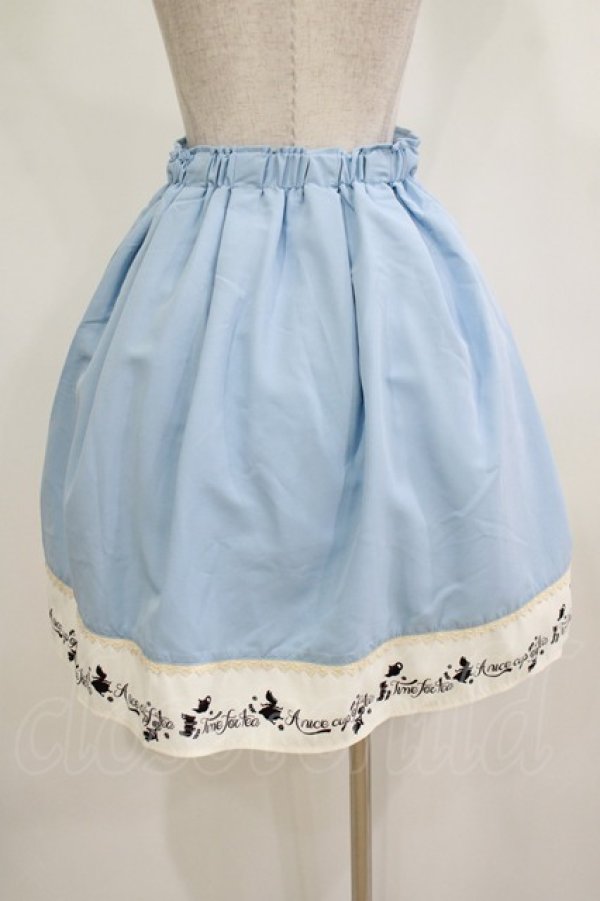 画像3: axes femme POETIQUE / 不思議の国のアリススカート M サックス H-25-12-12-1029-AX-SK-NS-ZH (3)