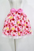 画像1: Angelic Pretty / ドレッシーローズスカート Free ピンク H-25-12-12-1030-AP-SK-NS-ZH (1)