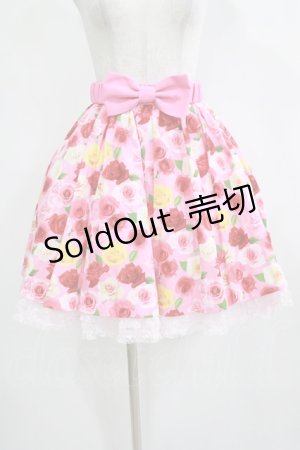 画像: Angelic Pretty / ドレッシーローズスカート Free ピンク H-25-12-12-1030-AP-SK-NS-ZH
