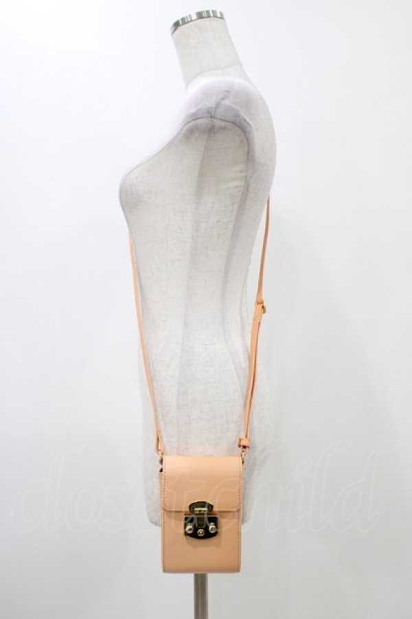 画像1: Jane Marple / ミニボックスショルダー  ピンク H-25-12-12-019-JM-BG-KB-ZH (1)