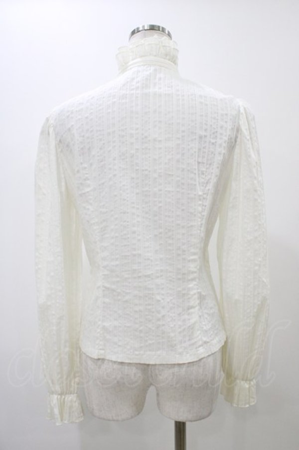 Moi-meme-Moitie / プリーツフリルブラウス 2 オフ H-25-12-12-023-MO