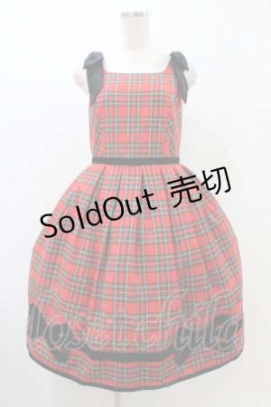 画像: Emily Temple cute / Holidayノースリーブワンピース  レッド H-25-12-12-024-ET-OP-KB-ZH