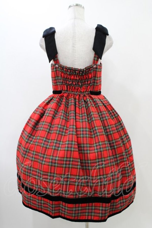 画像2: Emily Temple cute / Holidayノースリーブワンピース  レッド H-25-12-12-024-ET-OP-KB-ZH (2)