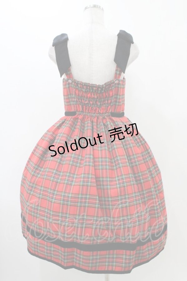 画像2: Emily Temple cute / Holidayノースリーブワンピース  レッド H-25-12-12-024-ET-OP-KB-ZH (2)