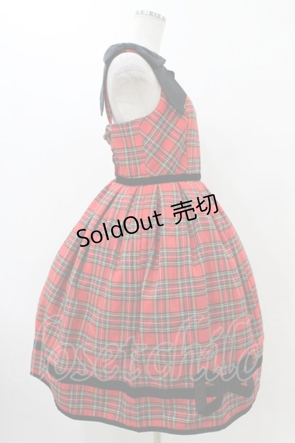 画像3: Emily Temple cute / Holidayノースリーブワンピース  レッド H-25-12-12-024-ET-OP-KB-ZH (3)