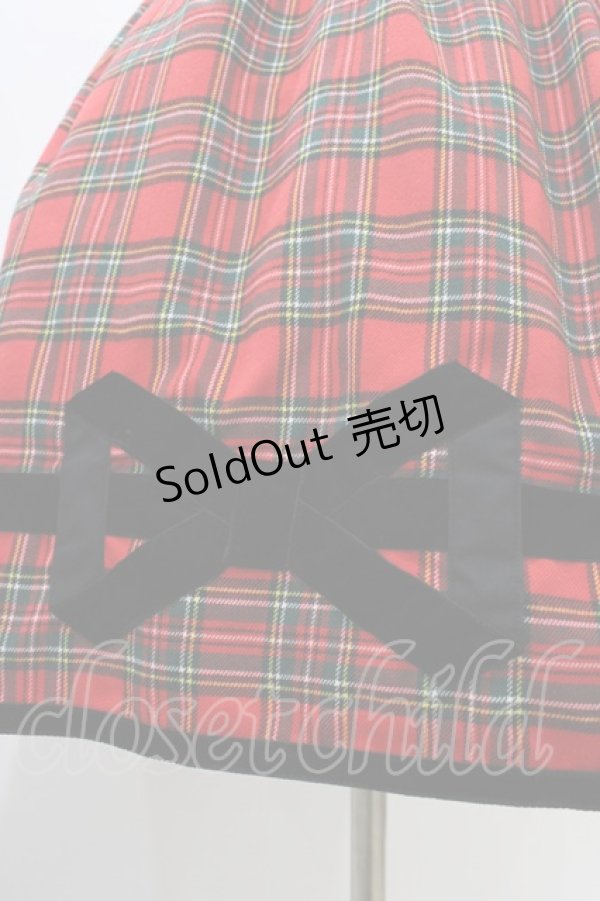 画像5: Emily Temple cute / Holidayノースリーブワンピース  レッド H-25-12-12-024-ET-OP-KB-ZH (5)