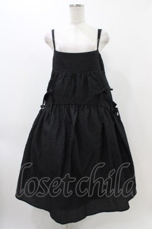 画像: Candy Stripper / SWEET THINGS CAMISOLEワンピース  ブラック H-25-12-12-025-PU-OP-KB-ZH