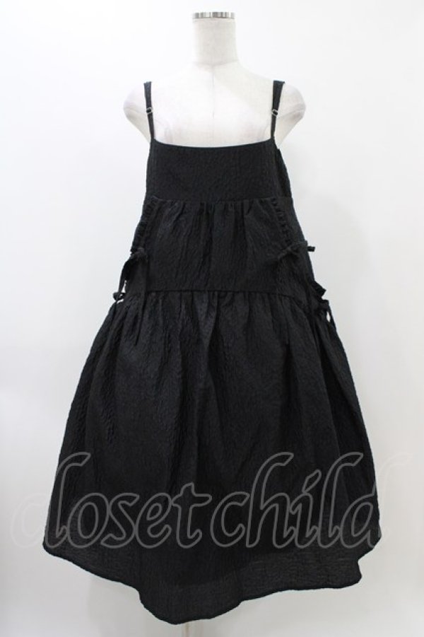 画像1: Candy Stripper / SWEET THINGS CAMISOLEワンピース  ブラック H-25-12-12-025-PU-OP-KB-ZH (1)