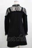 画像3: Jamie エーエヌケー / レース切替カットワンピース M ブラック H-25-12-13-1025-LO-OP-NS-ZH (3)