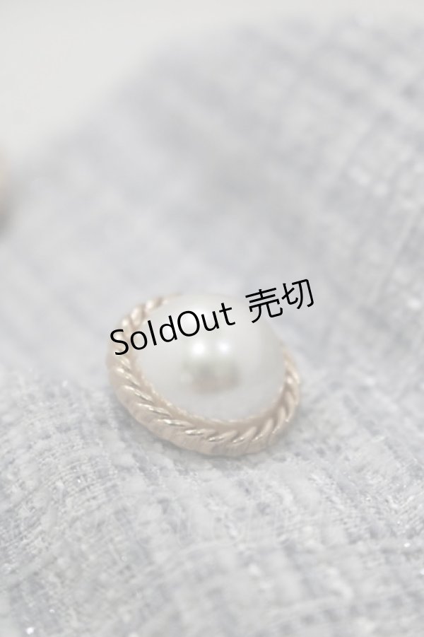 画像4: Ank Rouge / パールフラップラメツイードSK M サックス H-25-12-13-1027-CA-SK-NS-ZH (4)