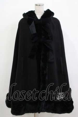 画像: BABY,THE STARS SHINE BRIGHT / 雪の女王マントII Free ブラック H-25-12-13-1028-BA-CO-NS-ZH