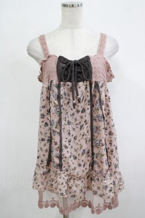 画像: axes femme / キャミソール M ピンク H-25-12-13-1030-AX-TO-NS-ZH