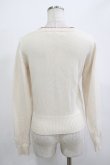画像3: Fi.n.t / プチローズカーディガン Free アイボリー H-25-12-13-1033-CA-TO-NS-ZH (3)
