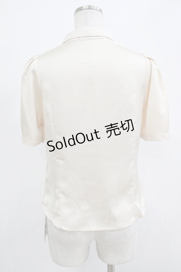 画像3: an another angelus / レース重ねダイヤ開きブラウス Free IVORY H-25-12-13-1037-CA-BL-NS-ZH (3)