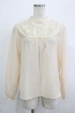 画像1: an another angelus / ローズ刺繍ブラウス Free IVORY H-25-12-13-1039-CA-BL-NS-ZH (1)