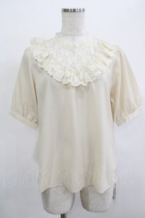 画像: an another angelus / タックレースヨークブラウス Free IVORY H-25-12-13-1040-CA-BL-NS-ZH