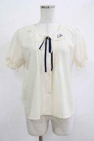 画像: Fi.n.t / スカラップブラウス Free IVORY H-25-12-13-1043-CA-BL-NS-ZH