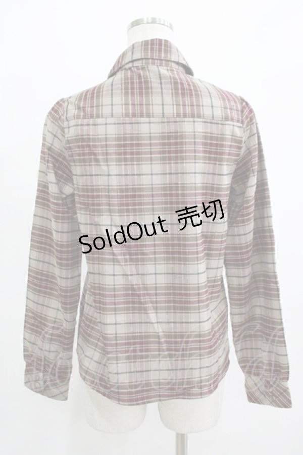 画像3: Fi.n.t / チェックブラウス Free ベージュ H-25-12-13-1047-CA-BL-NS-ZH (3)