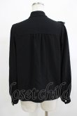 画像3: Ank Rouge / パールリボンタイブラウス M ブラック H-25-12-13-1048-CA-BL-NS-ZH (3)