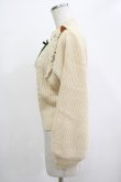 画像2: Fi.n.t / はしごリボンケーブルニットプルオーバー Free L/BEIGE H-25-12-13-1051-CA-TO-NS-ZH (2)