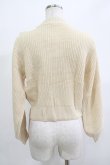画像3: Fi.n.t / はしごリボンケーブルニットプルオーバー Free L/BEIGE H-25-12-13-1051-CA-TO-NS-ZH (3)