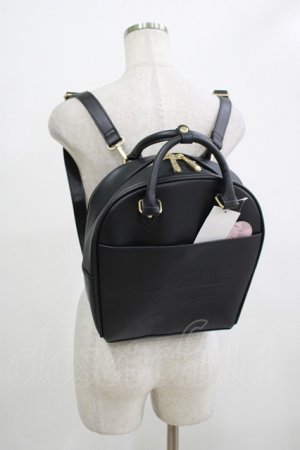 画像: m petit by misako / TT*AM2WAYリュック  ブラック H-25-12-13-1052-LO-BG-NS-ZH