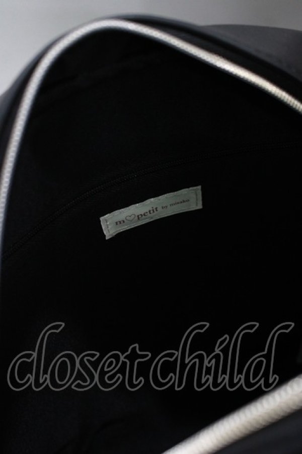 画像3: m petit by misako / TT*AM2WAYリュック  ブラック H-25-12-13-1052-LO-BG-NS-ZH (3)