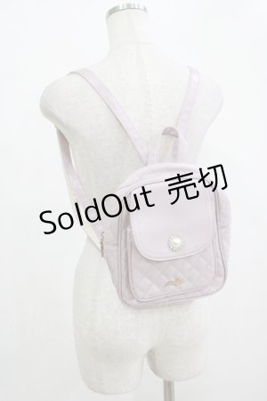 画像: evelyn / キルティングリュック  ピンク H-25-12-13-1054-LO-BG-NS-ZH