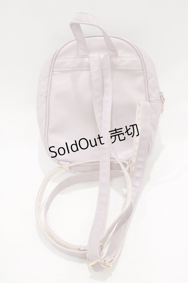 画像2: evelyn / キルティングリュック  ピンク H-25-12-13-1054-LO-BG-NS-ZH (2)