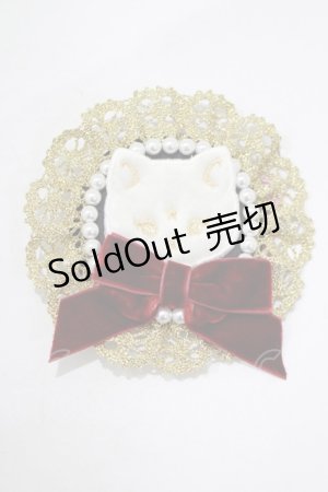 画像: Angelic Pretty / Milk Catクリップブローチ  ブラック H-25-12-13-1059-AP-AC-NS-ZH