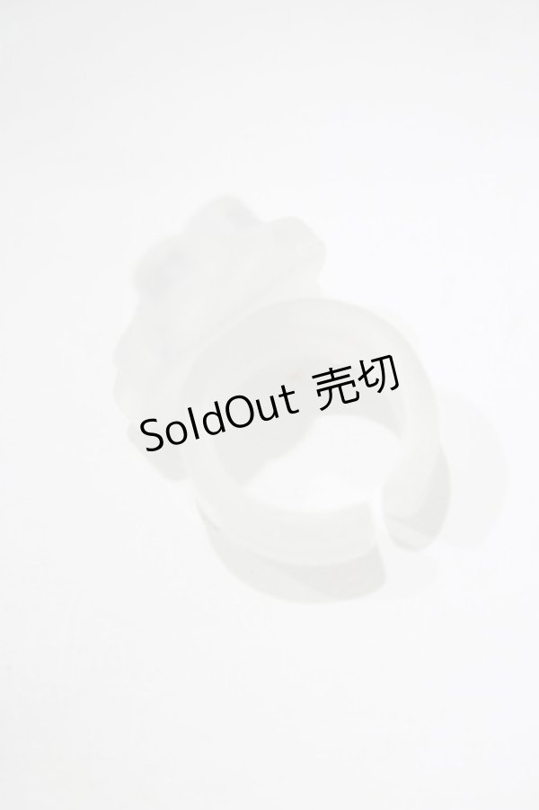 画像2: Angelic Pretty / マシュマロおばけバニーリング Free シロ H-25-12-13-1065-AP-AC-NS-ZH (2)