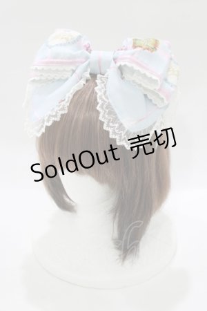 画像: BABY,THE STARS SHINE BRIGHT / Effeuiller la Marguerite〜乙女の恋心のゆくえ〜柄カチューシャ  サックス H-25-12-13-1070-BA-AC-NS-ZH