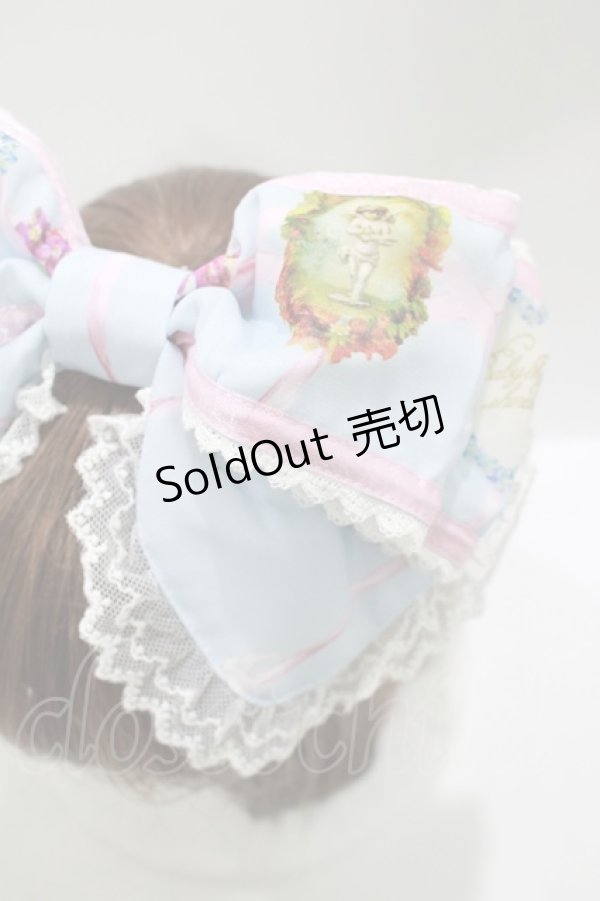 画像2: BABY,THE STARS SHINE BRIGHT / Effeuiller la Marguerite〜乙女の恋心のゆくえ〜柄カチューシャ  サックス H-25-12-13-1070-BA-AC-NS-ZH (2)