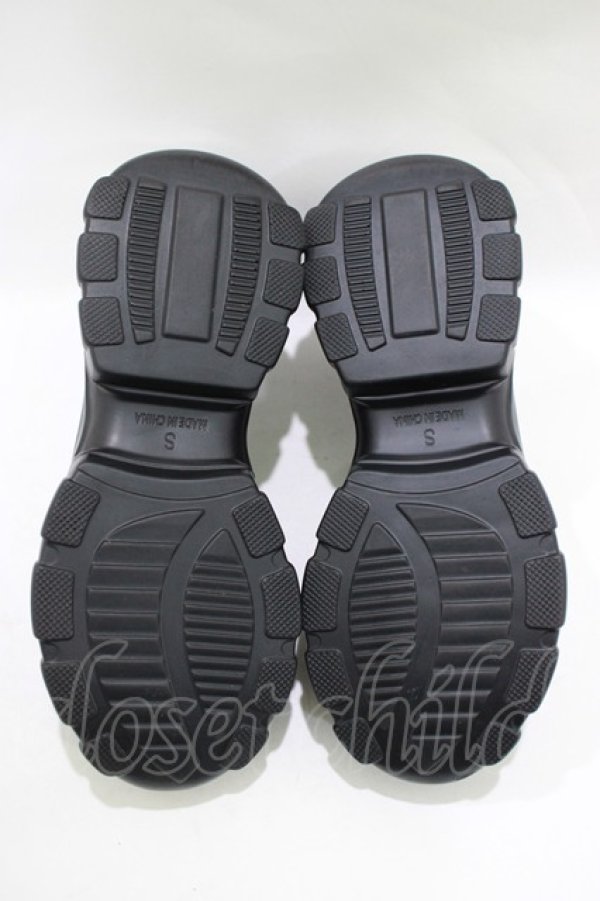 画像4: Cherirulu Chocola / バレエシューズ S ブラック H-25-12-13-1075-GO-SH-NS-ZH (4)