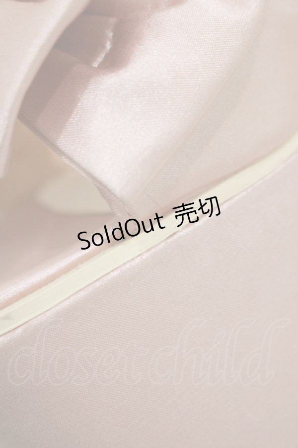 画像6: DearMyLoveRose / ビッグリボン厚底サンダル 22.5cm ピンク H-25-12-13-1076-EL-SH-NS-ZH (6)