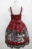 画像3: ALICE and the PIRATES / Rosy night’s Masquerade柄ジャンパースカートII Free ボルドー H-25-12-13-1001-PA-OP-NS-ZH (3)
