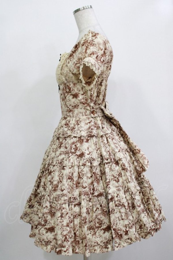 画像2: Innocent World / 天使のティアードワンピース M  H-25-12-13-1010-IW-OP-NS-ZH (2)