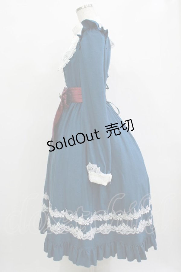 画像2: Hoshibako Works / Hoshibako Works×Midori Fukasawa Collaborationドレス S ブルー H-25-12-13-1011-LO-OP-NS-ZH (2)