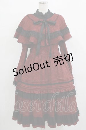 画像: Hoshibako Works / Rozen Maiden x HoshibakoWorks 真紅ケープ付きワンピース Free ボルドー H-25-12-13-1012-LO-OP-NS-ZH